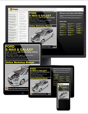 Ford S-Max Ford Galaxy Haynes manual service