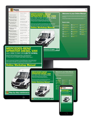 Merc sprinter Haynes manual service
