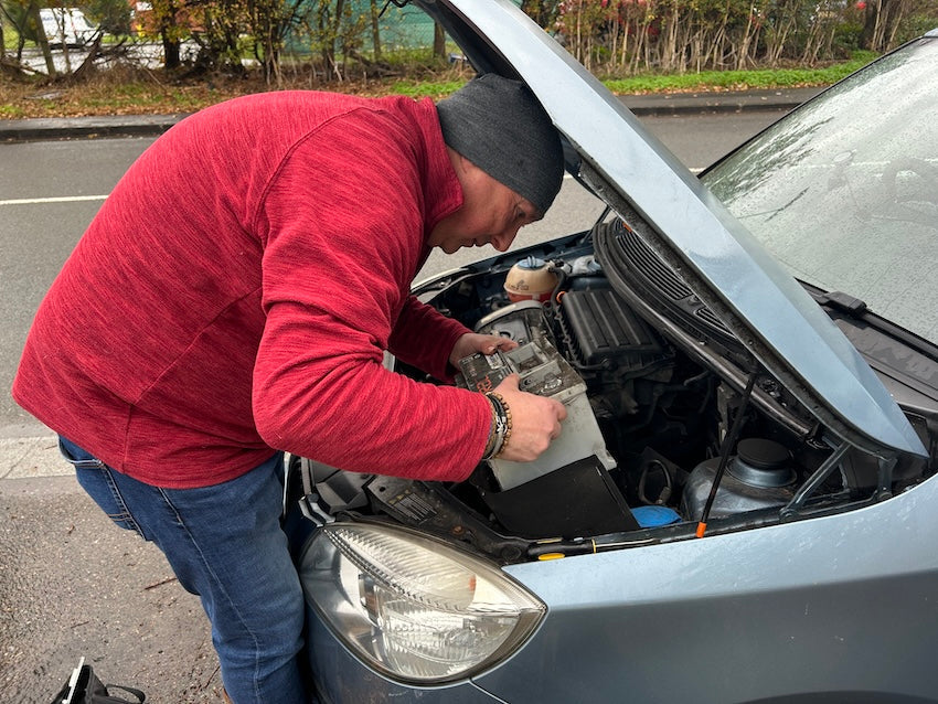 Dead batteries: out with the old, in with the new