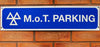 MOT test centre sign
