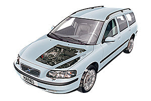 Fusebox and diagnostic socket locations Volvo V70 1998 - 2007 | Haynes Manuals