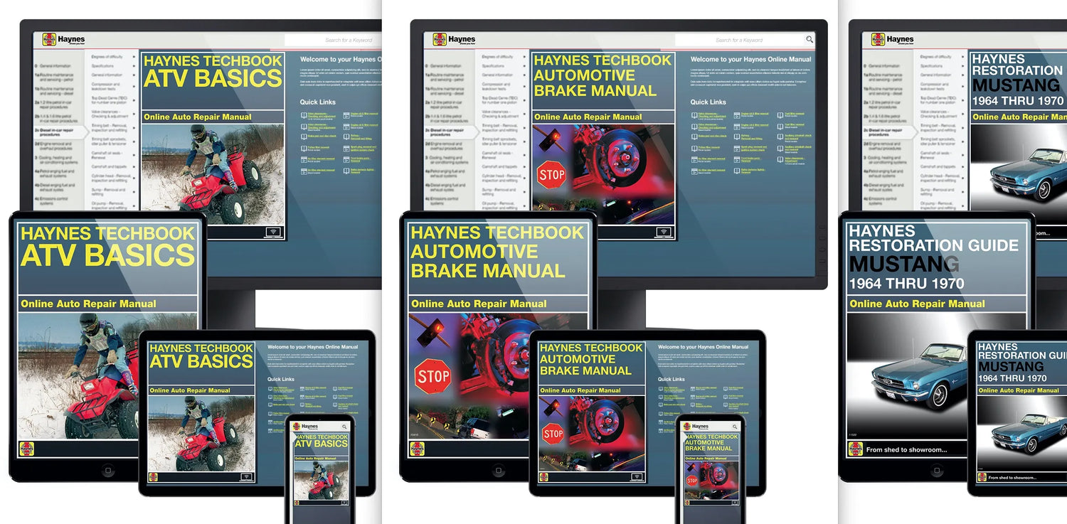 Haynes online manual techbooks