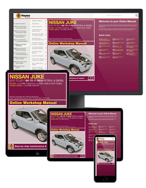 Nissan Juke service guide videos