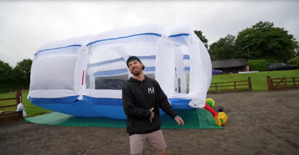 Mat Armstrong DIY paint booth
