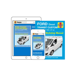Ford Transit Custom (2013 to 2017) manual now on sale!