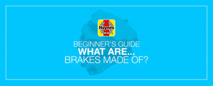 What are brakes made of?