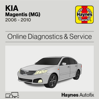 Kia Magentis (MG) 2006 to 2010 Haynes Online Diagnostics & Service Guide