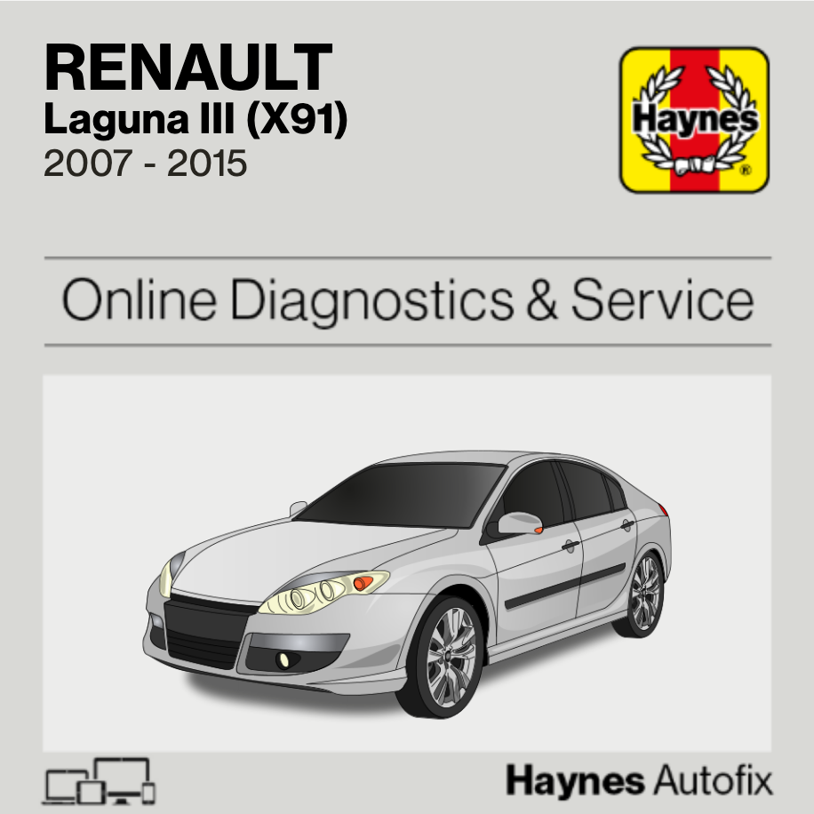 Renault Laguna III (X91) 2007 to 2015 Haynes Online Diagnostics & Service Guide