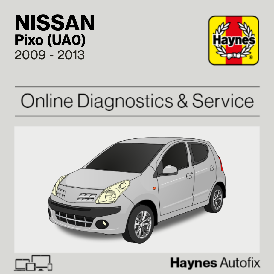 Nissan Pixo (UA0) 2009 to 2013 Haynes Online Diagnostics & Service Guide