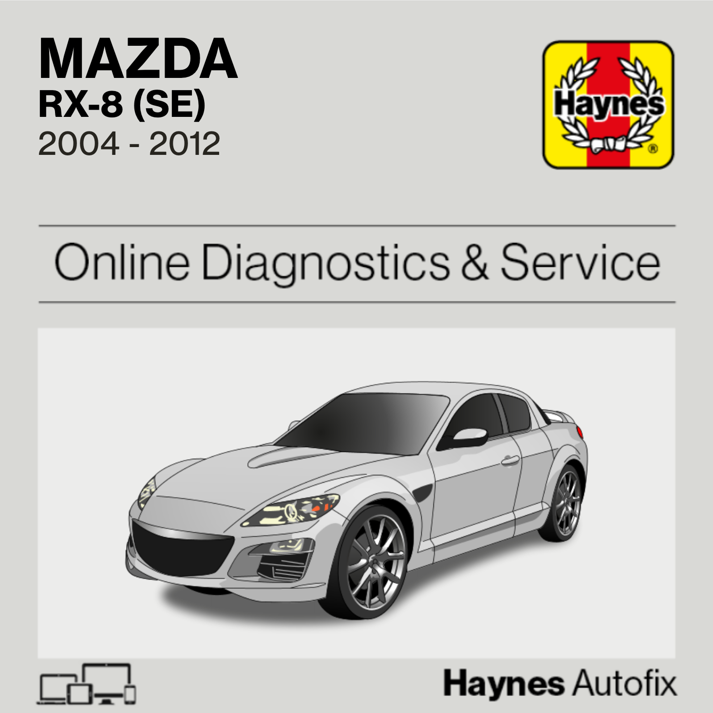 Mazda RX-8 (SE) 2004 to 2012 Haynes Online Diagnostics & Service Guide