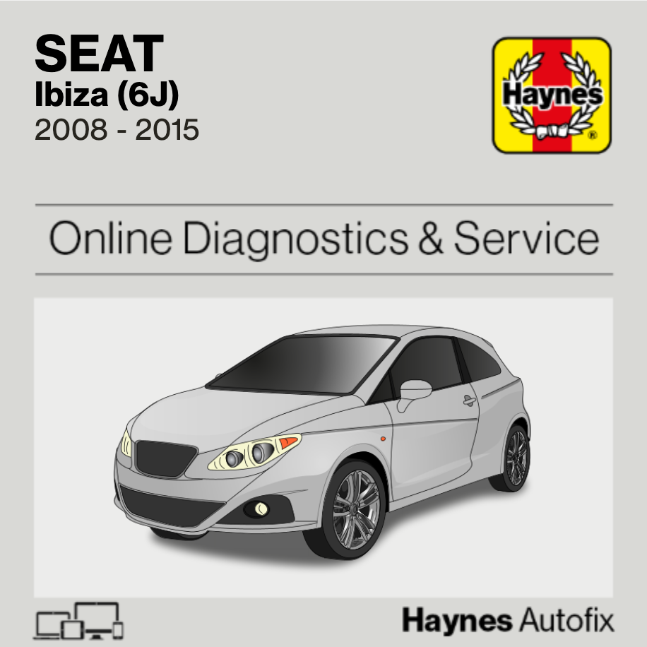 Seat Ibiza (6J) 2008 to 2015 Haynes Online Diagnostics & Service Guide