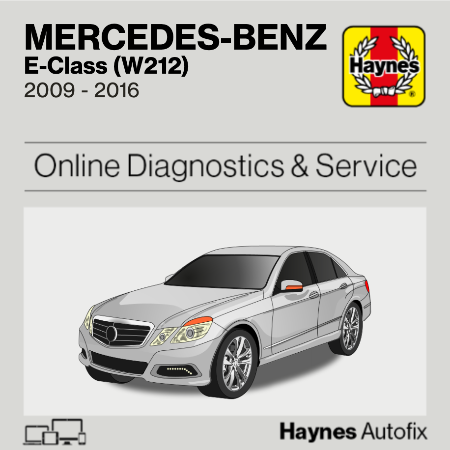Mercedes-Benz E-Class (W212) 2009 to 2016 Haynes Online Diagnostics & Service Guide