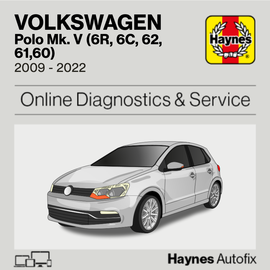 Volkswagen Polo Mk5 (6R, 6C, 62, 61,60) 2009 to 2022 Haynes Online Diagnostics & Service Guide