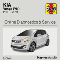 Kia Venga (YN) 2010 to 2019 Haynes Online Diagnostics & Service Guide
