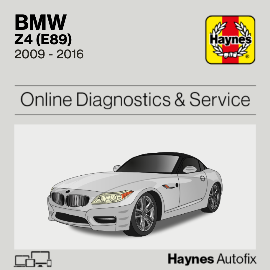 BMW Z4 (E89) 2009 to 2016 Haynes Online Diagnostics & Service Guide