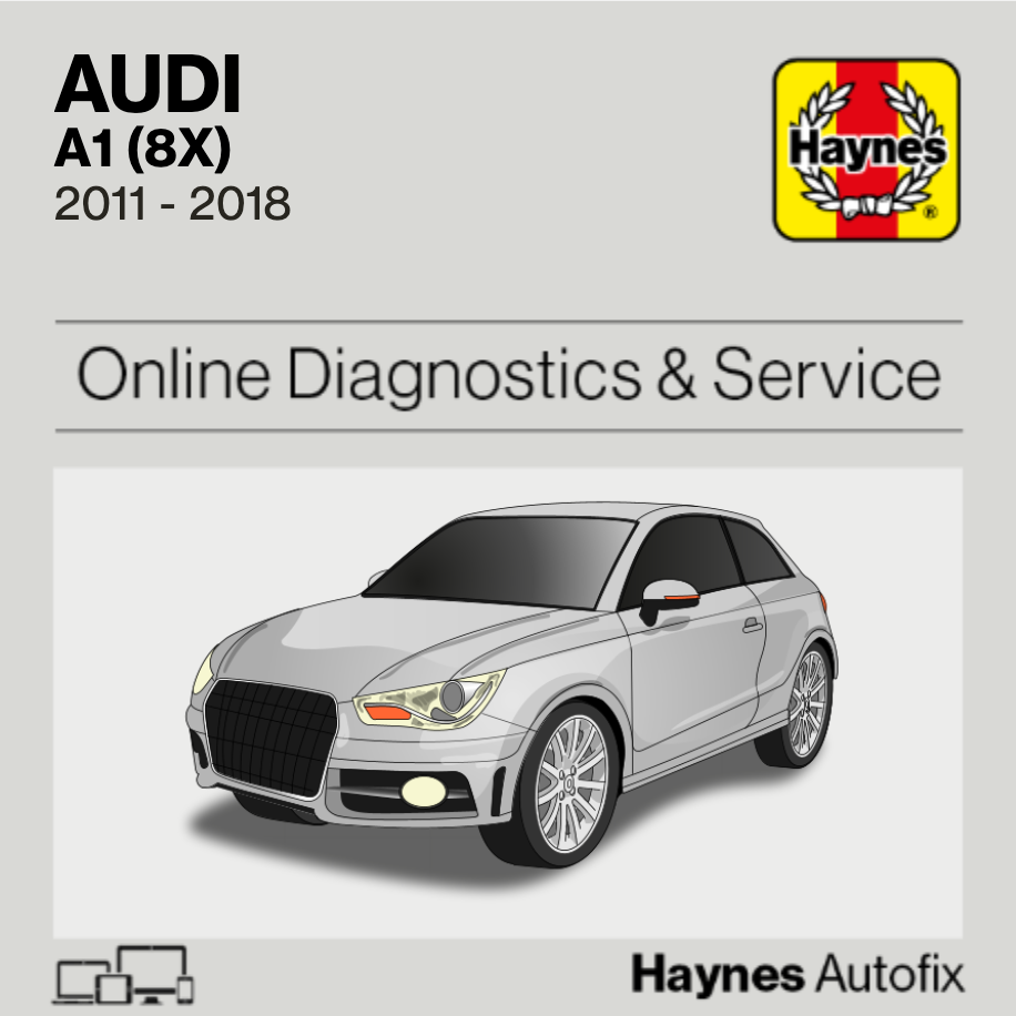 Audi A1 (8X) 2011 to 2018 Haynes Online Diagnostics & Service Guide