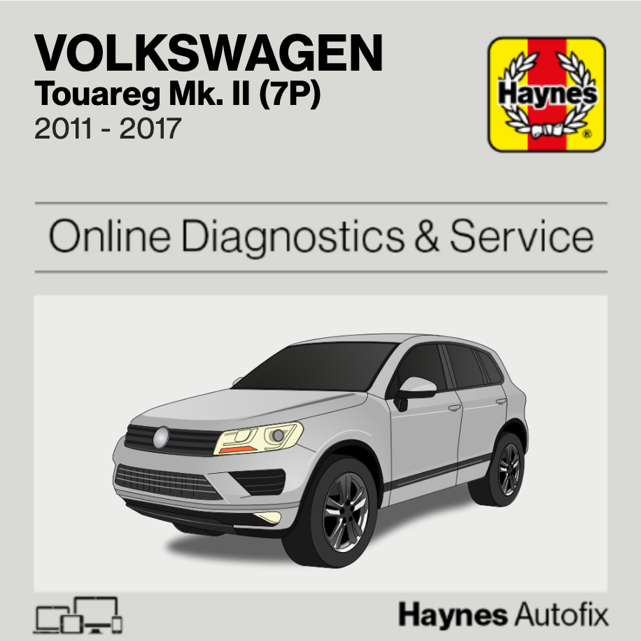Volkswagen Touareg MkII (7P) 2011 to 2017 Haynes Online Diagnostics & Service Guide