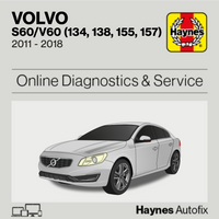 Volvo S60/V60 (134, 138, 155, 157) 2011 to 2018 Haynes Online Diagnostics & Service Guide