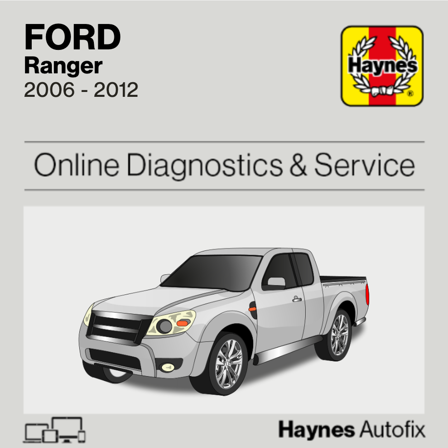 Ford Ranger 2006 to 2012 Haynes Online Diagnostics & Service Guide
