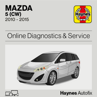 Mazda 5 (CW) 2010 to 2015 Haynes Online Diagnostics & Service Guide