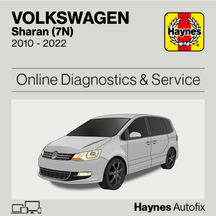 Volkswagen Sharan (7N) 2010 to 2022 Haynes Online Diagnostics & Service Guide