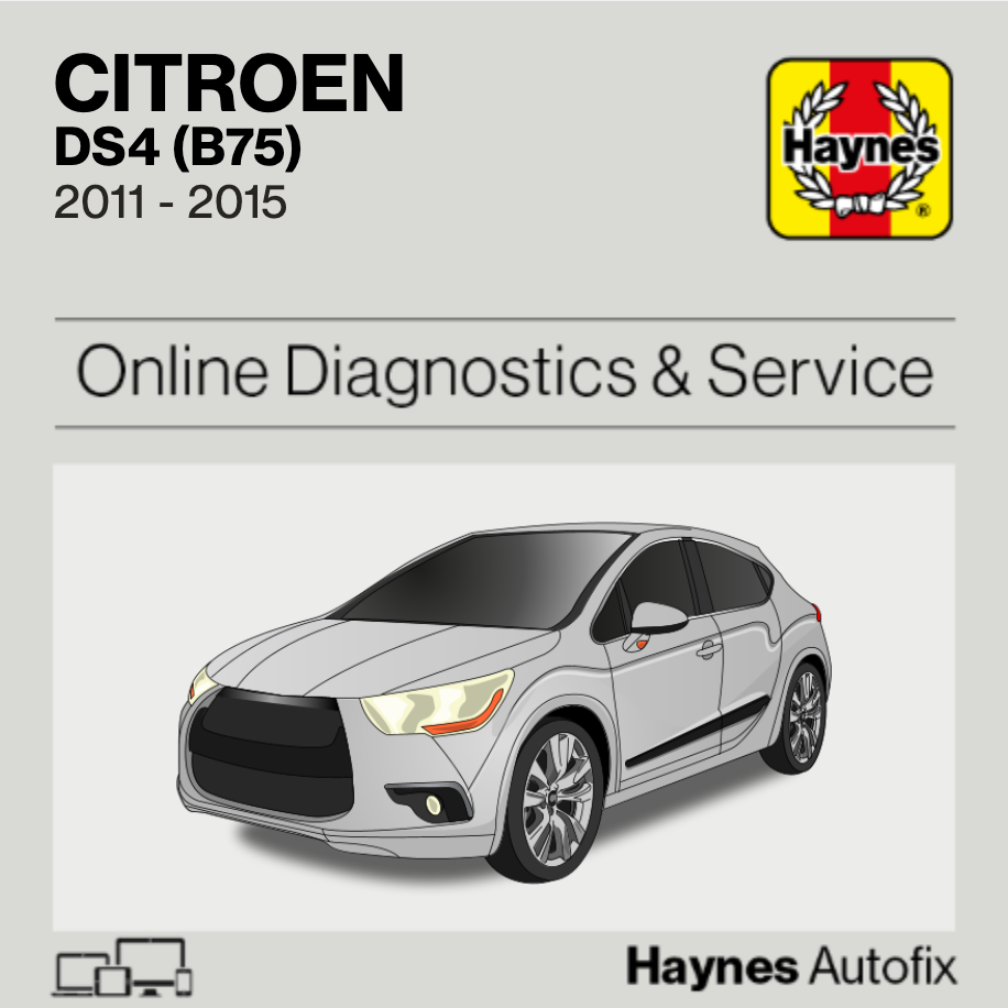 Citroen DS4 (B75) 2011 to 2015 Haynes Online Diagnostics & Service Guide
