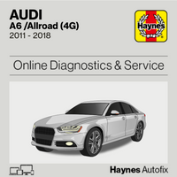 Audi A6 /Allroad (4G) 2011 to 2018 Haynes Online Diagnostics & Service Guide