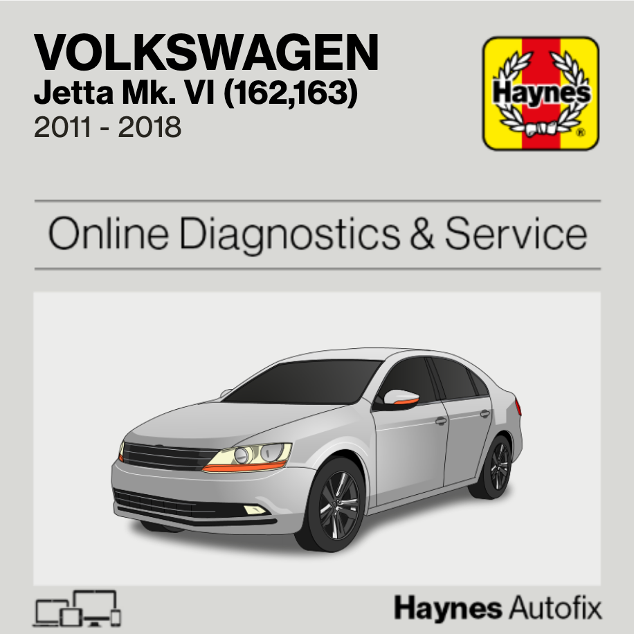 Volkswagen Jetta Mk6 (162,163) 2011 to 2018 Haynes Online Diagnostics & Service Guide
