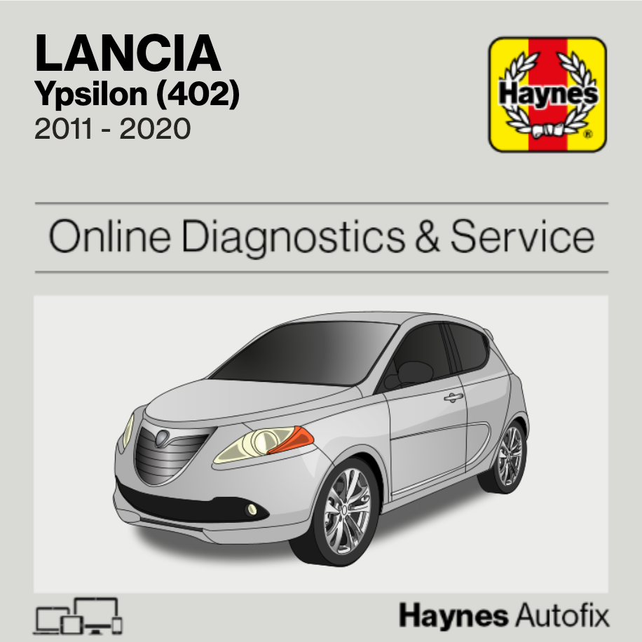 Lancia Ypsilon (402) 2011 to 2020 Haynes Online Diagnostics & Service Guide