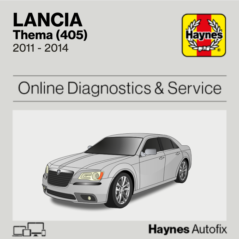 Lancia Thema (405) 2011 to 2014 Haynes Online Diagnostics & Service Guide