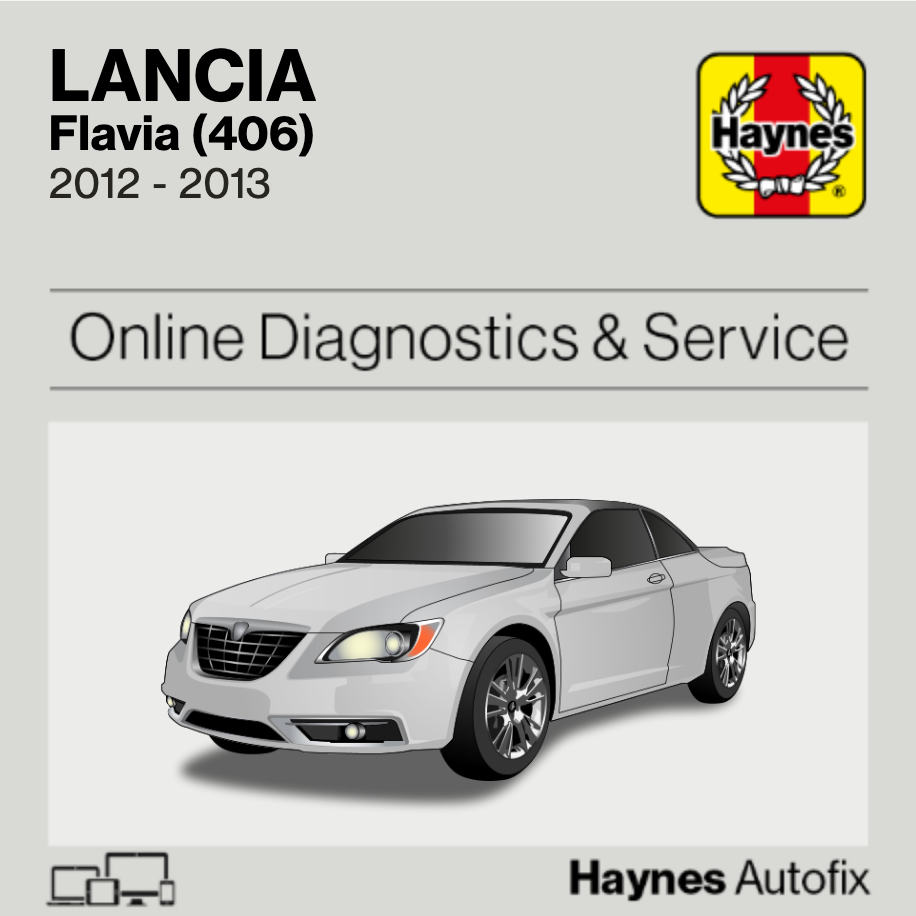 Lancia Flavia (406) 2012 to 2013 Haynes Online Diagnostics & Service Guide