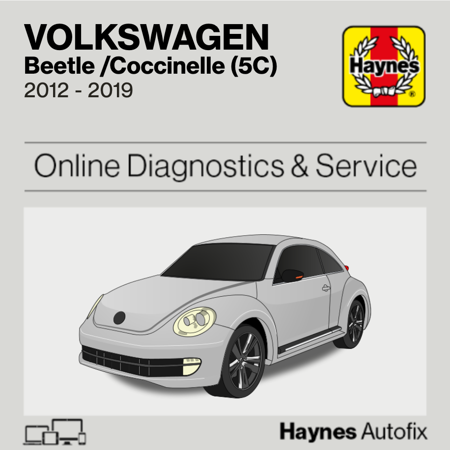 Volkswagen Beetle /Coccinelle (5C) 2012 to 2019 Haynes Online Diagnostics & Service Guide