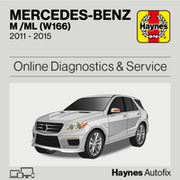 Mercedes-Benz M /ML (W166) 2011 to 2015 Haynes Online Diagnostics & Service Guide