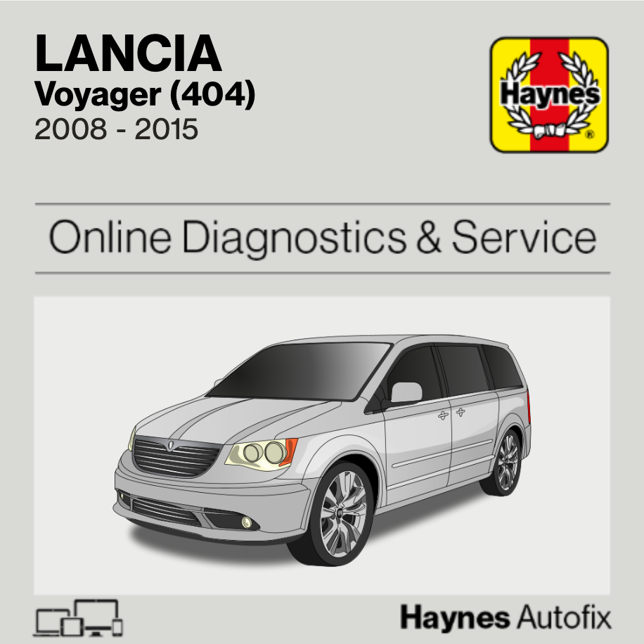 Lancia Voyager (404) 2008 to 2015 Haynes Online Diagnostics & Service Guide