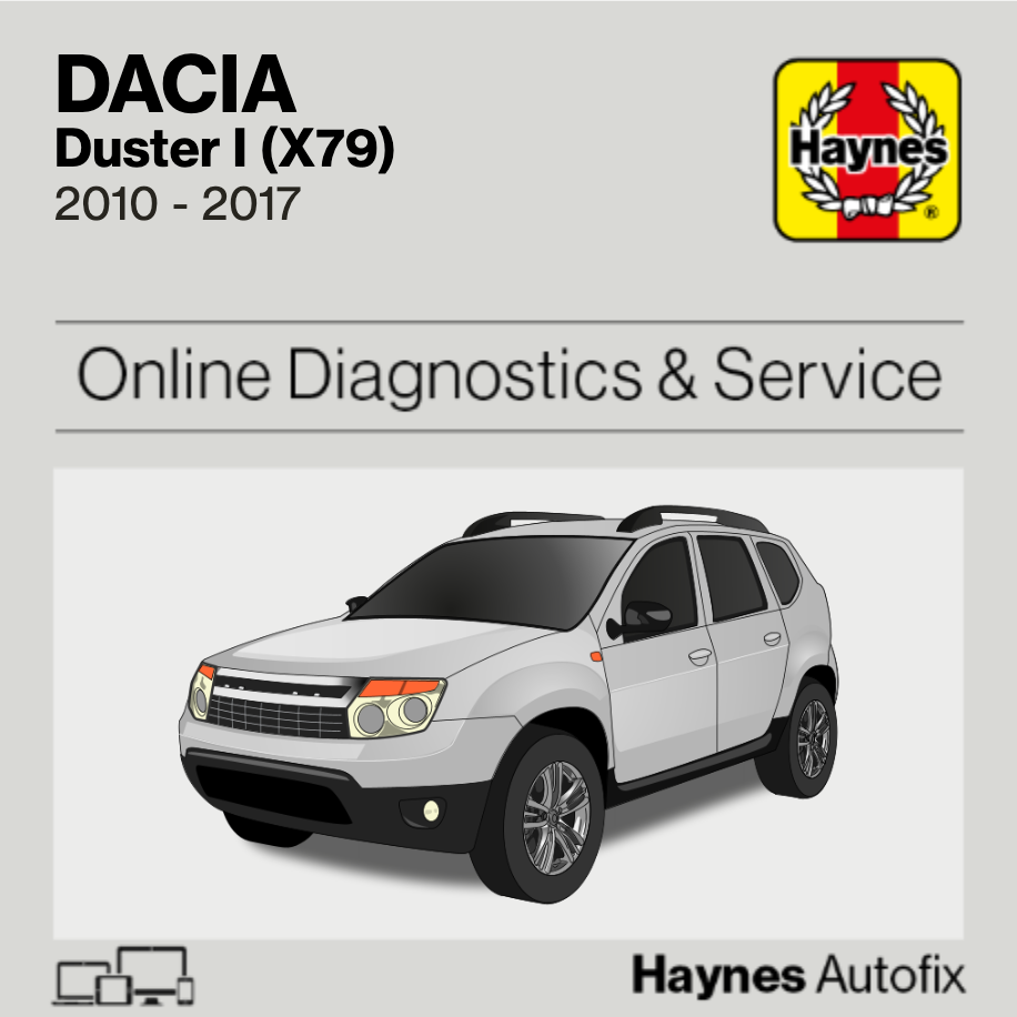 Dacia Duster I (X79) 2010 to 2017 Haynes Online Diagnostics & Service Guide