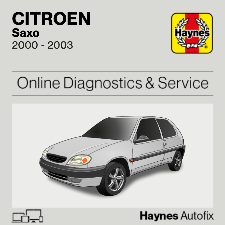 Citroen Saxo 2000 to 2003 Haynes Online Diagnostics & Service Guide
