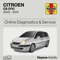 Citroen C8 (VV) 2002 to 2014 Haynes Online Diagnostics & Service Guide