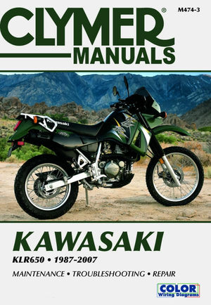 DIY Maintenance & Repair Manuals for Kawasaki KLR 650 Motorcycles