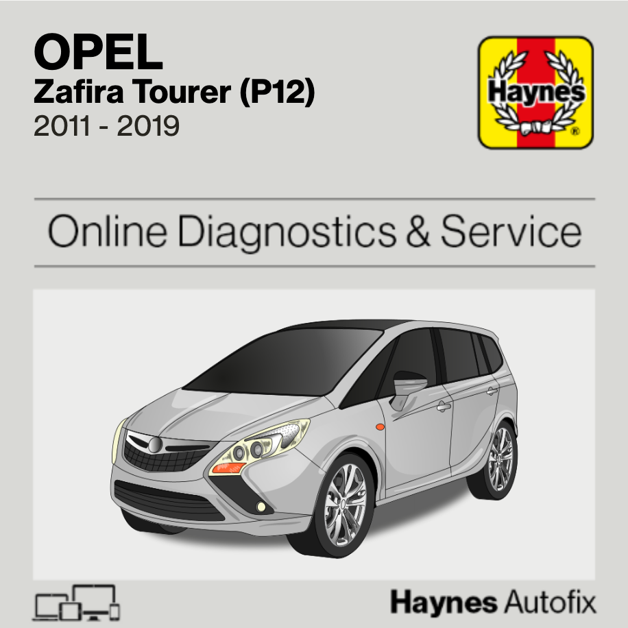 Opel Zafira Tourer (P12) 2011 to 2019 Haynes Online Diagnostics & Service Guide