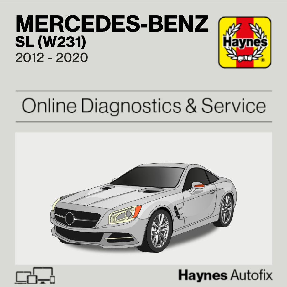 Mercedes-Benz SL (W231) 2012 to 2020 Haynes Online Diagnostics & Service Guide