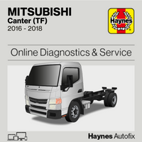 Mitsubishi Canter (TF) 2016 to 2018 Haynes Online Diagnostics & Service Guide