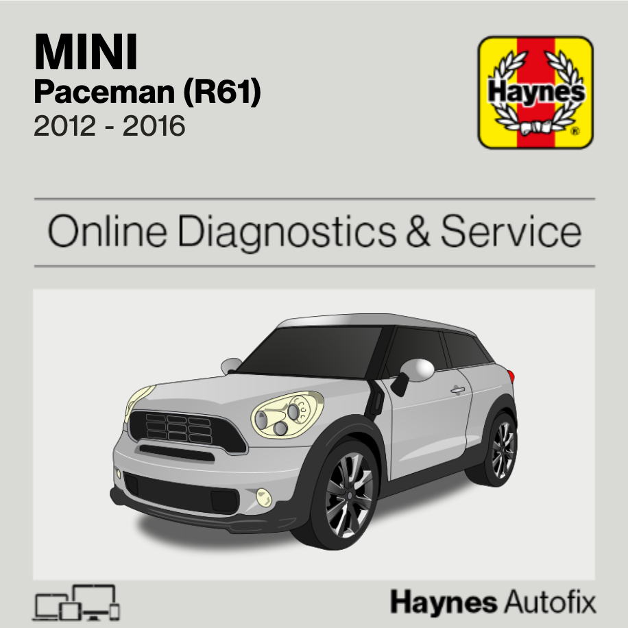 Mini Paceman (R61) 2012 to 2016 Haynes Online Diagnostics & Service Guide