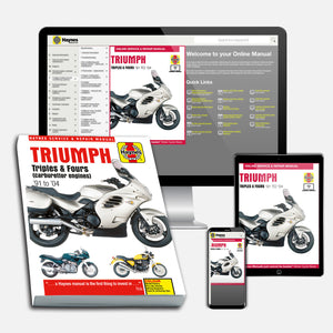 DIY Maintenance & Repair Manuals for Triumph 900 Motorcycles