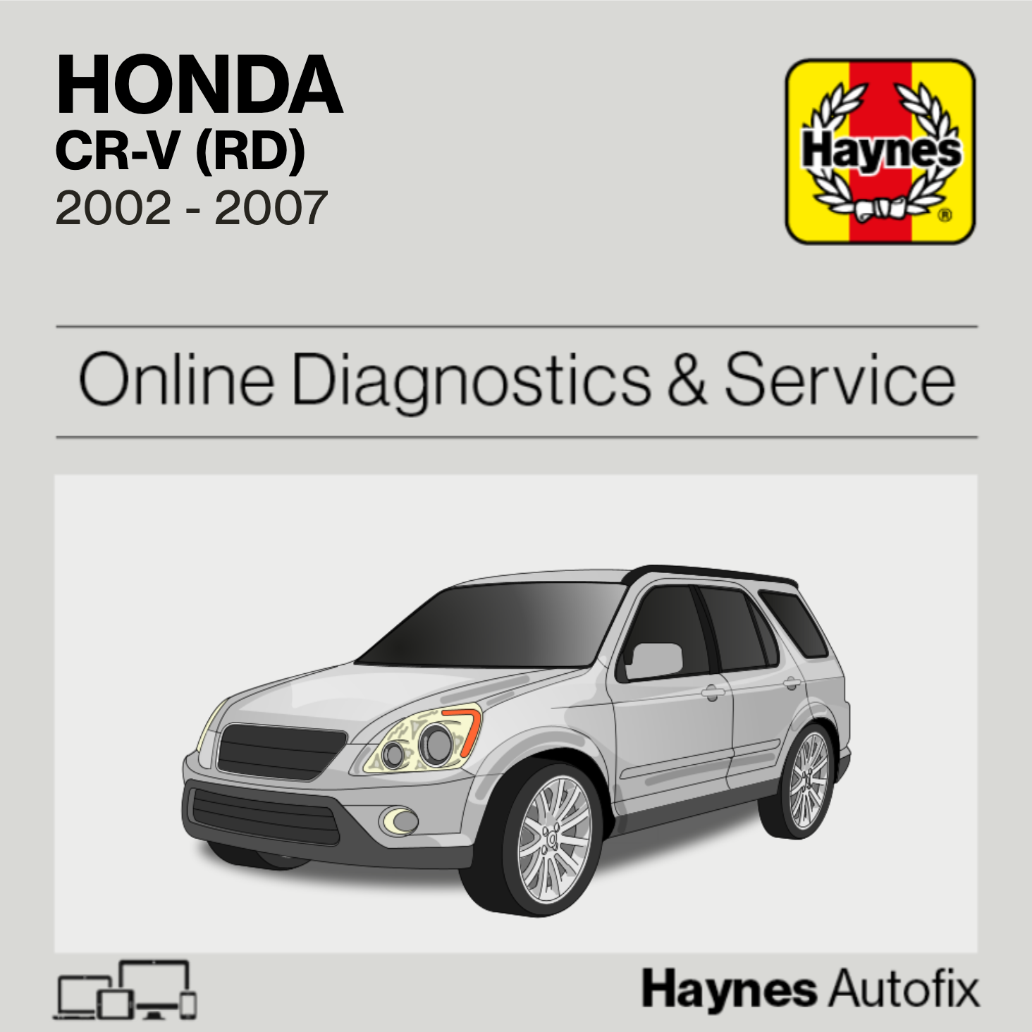 Honda CR-V (RD) 2002 to 2007 Haynes Online Diagnostics & Service Guide
