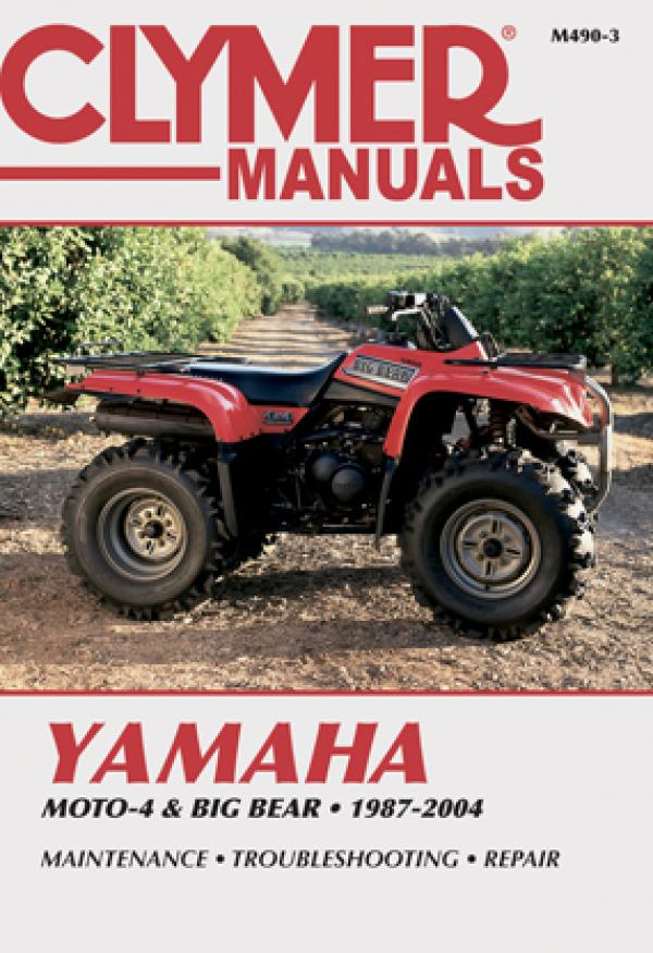 Yamaha Moto-4 & Big Bear ATV (1987-2004) Clymer Repair Manual