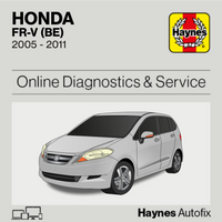 Honda FR-V (BE) 2005 to 2011 Haynes Online Diagnostics & Service Guide