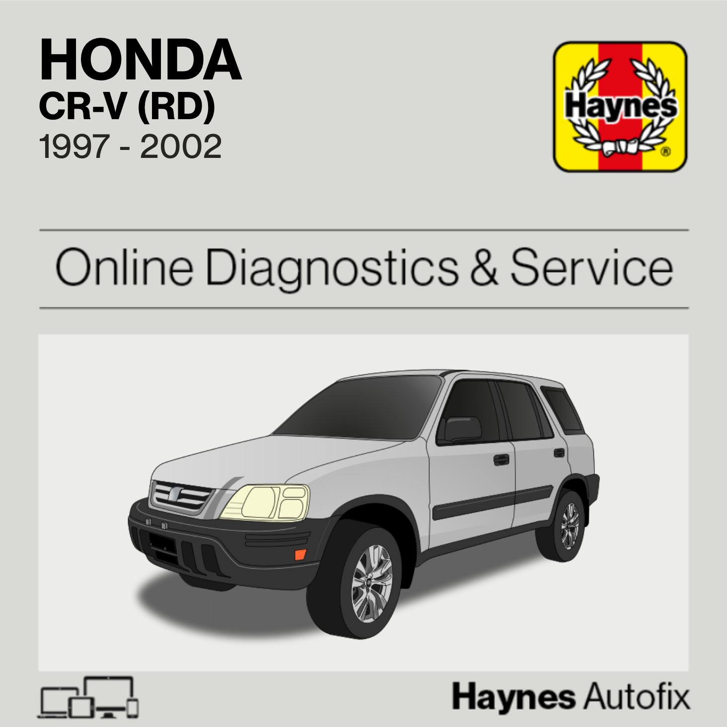 Honda CR-V (RD) 1997 to 2002 Haynes Online Diagnostics & Service Guide