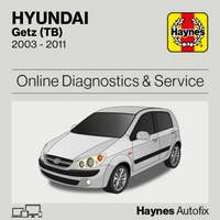 Hyundai Getz (TB) 2003 to 2011 Haynes Online Diagnostics & Service Guide