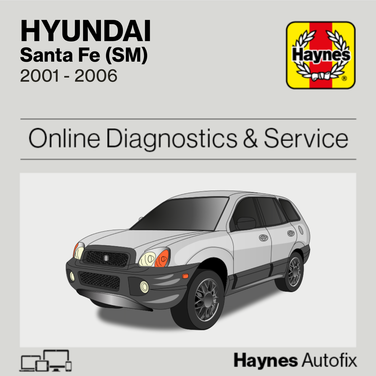 2001-2012 Hyundai Santa Fe Haynes Repair Manual – 22118, 2016 Publication, DIY