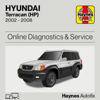 Hyundai Terracan (HP) 2002 to 2008 Haynes Online Diagnostics & Service Guide